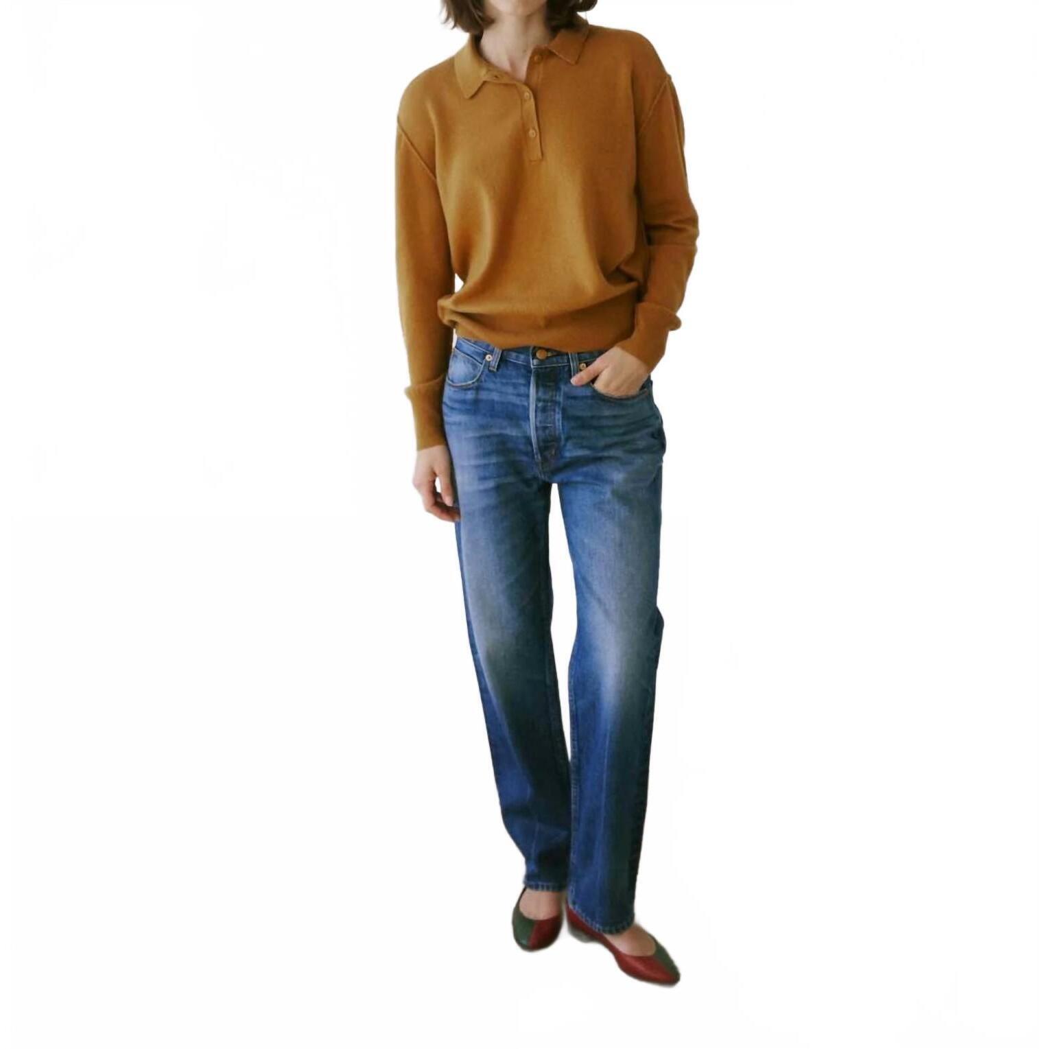 New Jamie Haller The Slouch Jeans In Deep Blue